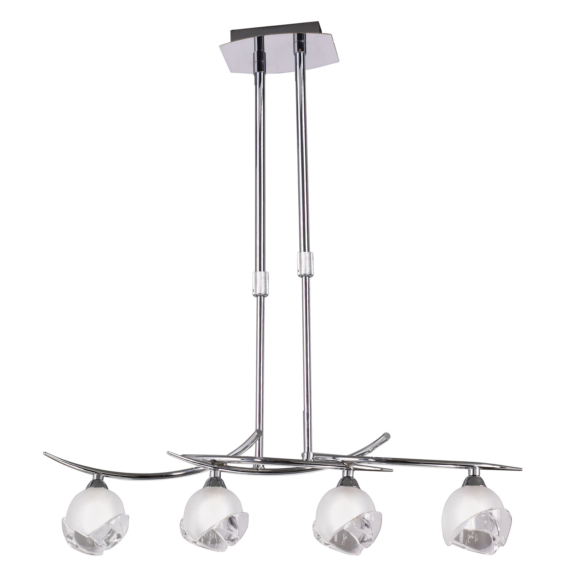 Fragma Polished Chrome Ceiling Lights Mantra Linear Fittings
